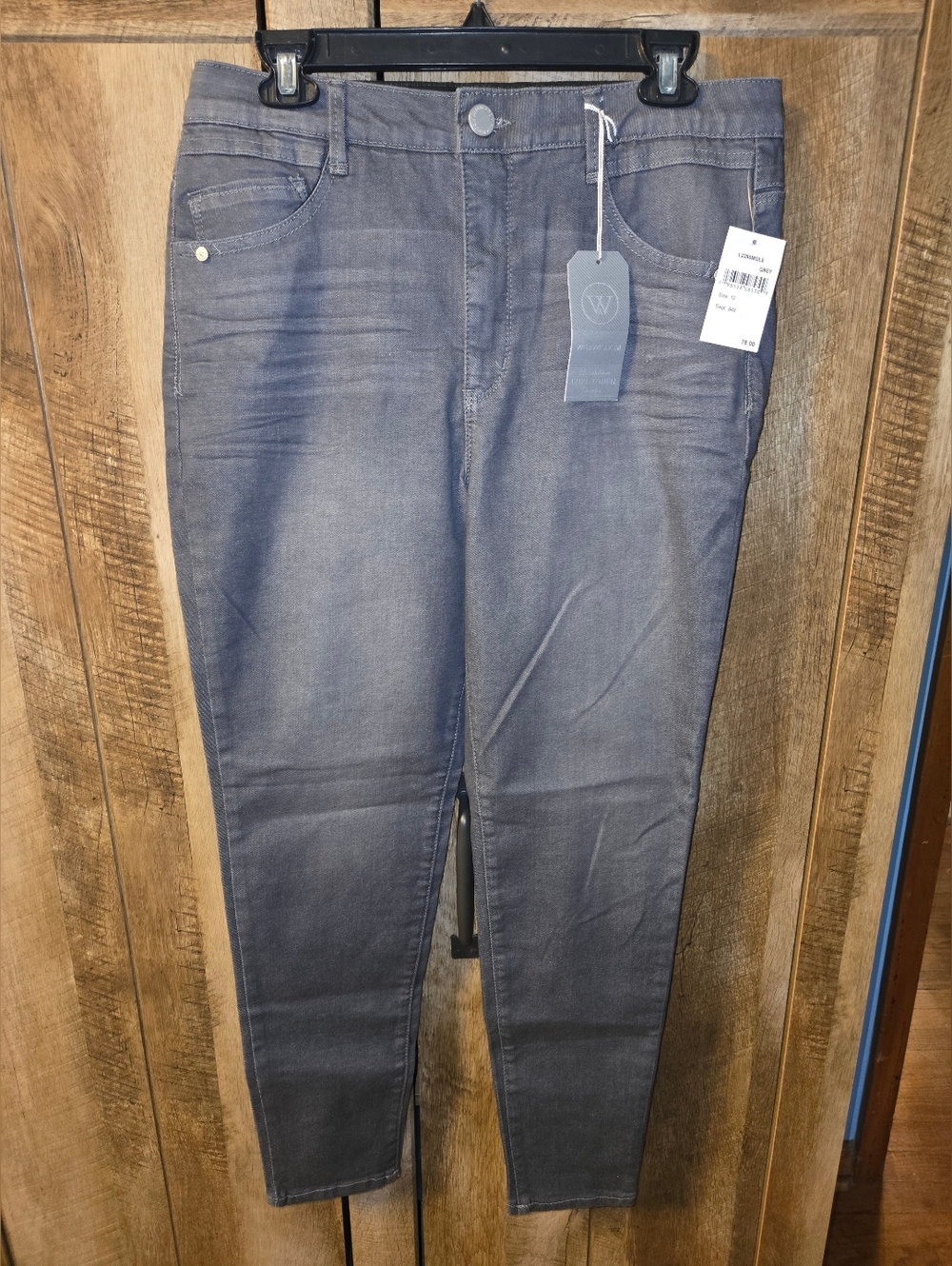 Wit & Wisdom Gray Skyrise Luxe Touch Size 12